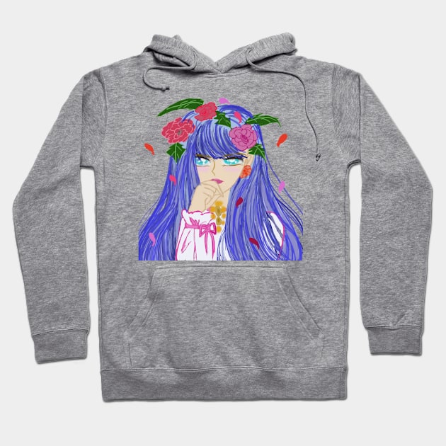 Rose princess on valentine's day Hoodie by Artiststore1983 